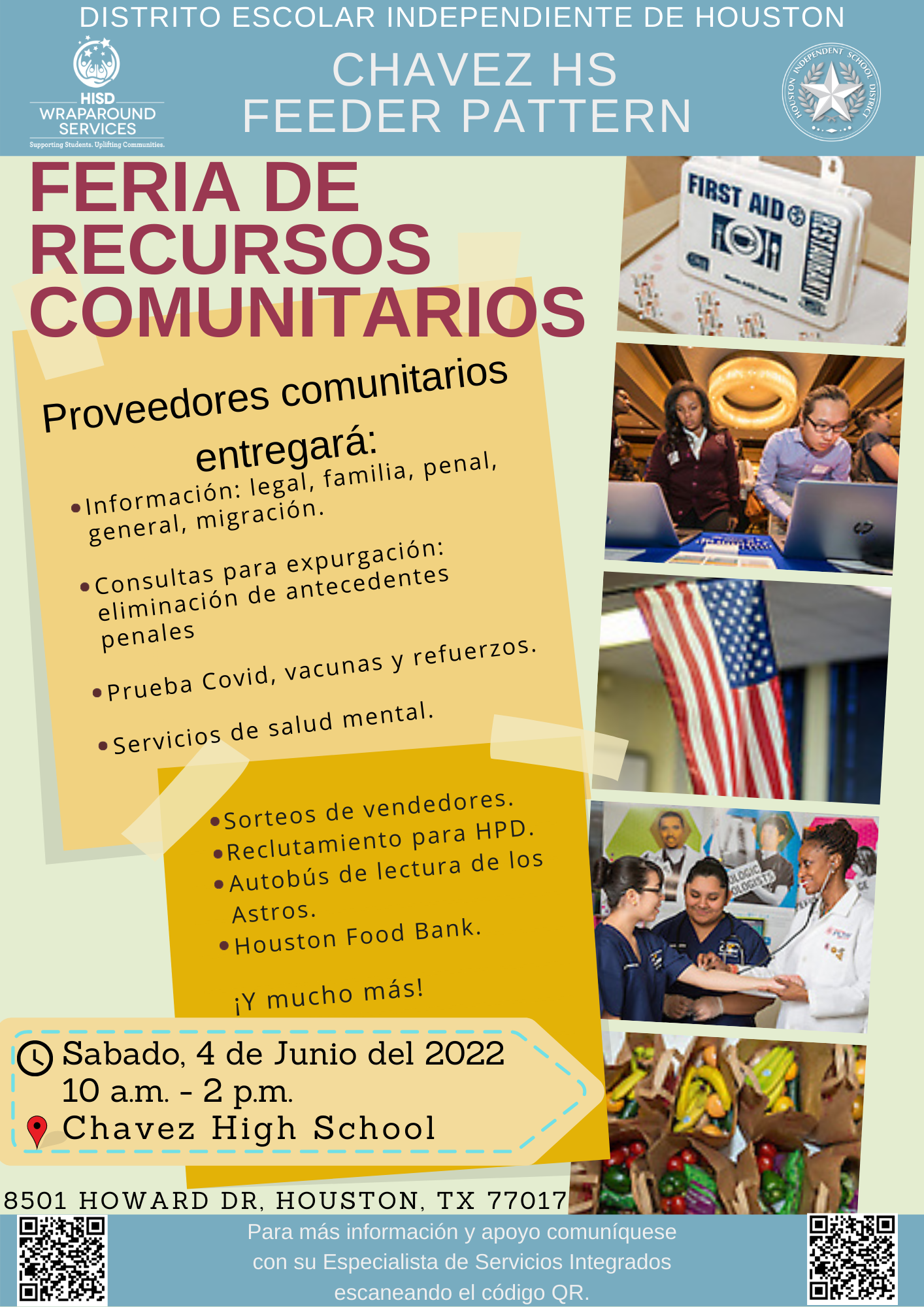 CHAVEZ FERIA DE RECURSOS COMUNITARIOS